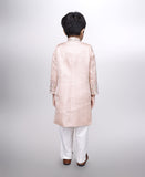 Royal Deer Peach Sherwani Set