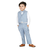 Blue Waistcoat Set