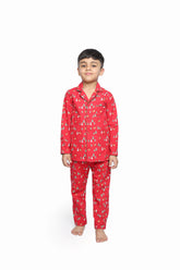 Red snowman nightsuit