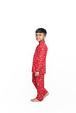 Red snowman nightsuit