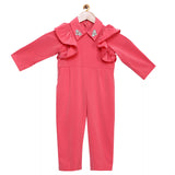 Peach Butterfly Jumpsuit