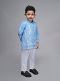 Blue Bird sherwani set