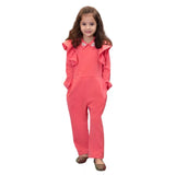 Peach Butterfly Jumpsuit