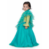 Parrot Green Lehenga Set
