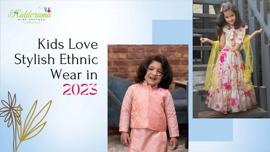 Kids Are Loving Stylish Ethnic Wear in 2023