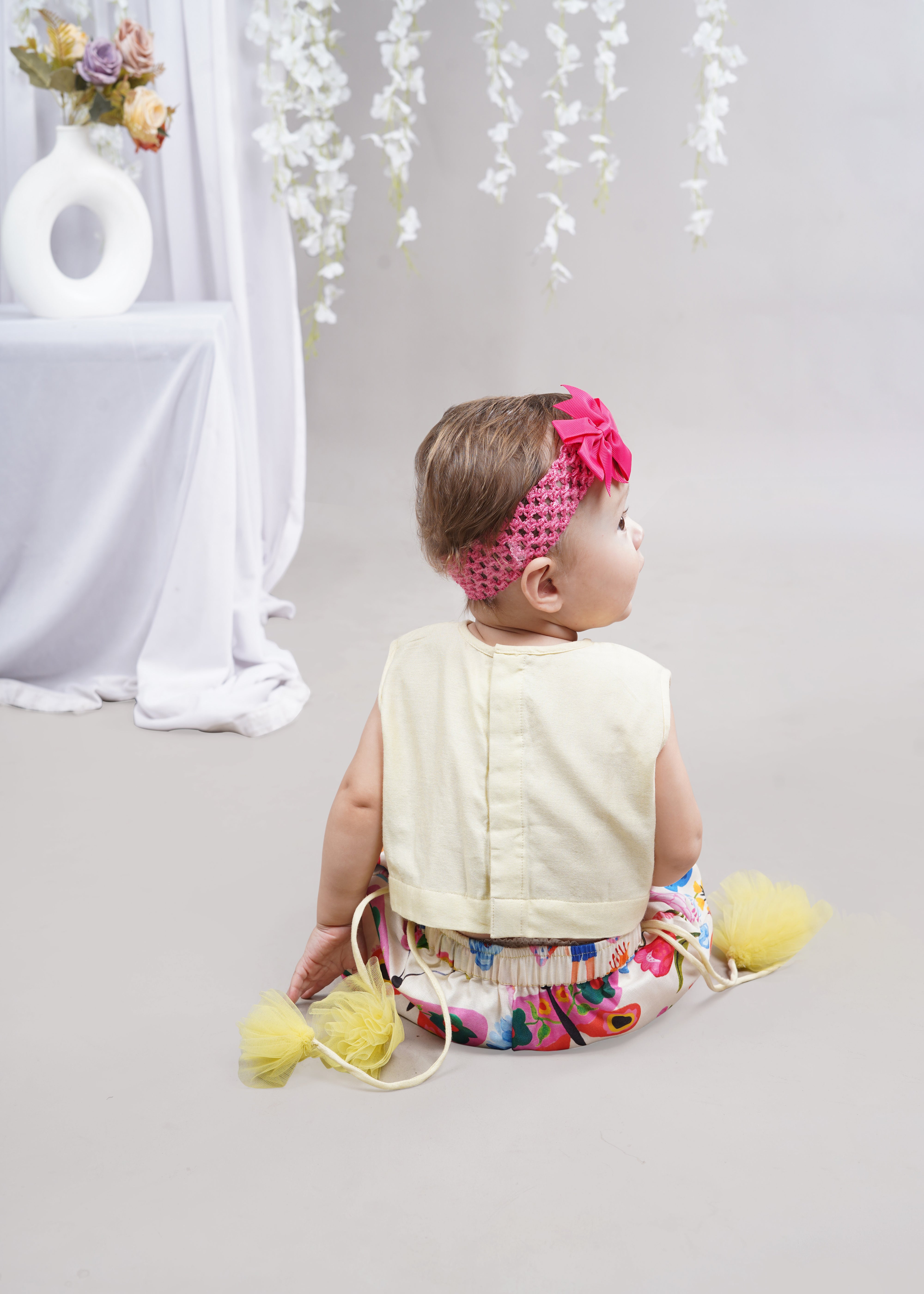 Butterfly palazzo ethnic set