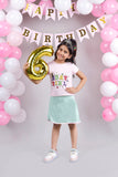 Bday Girl Skorts Set
