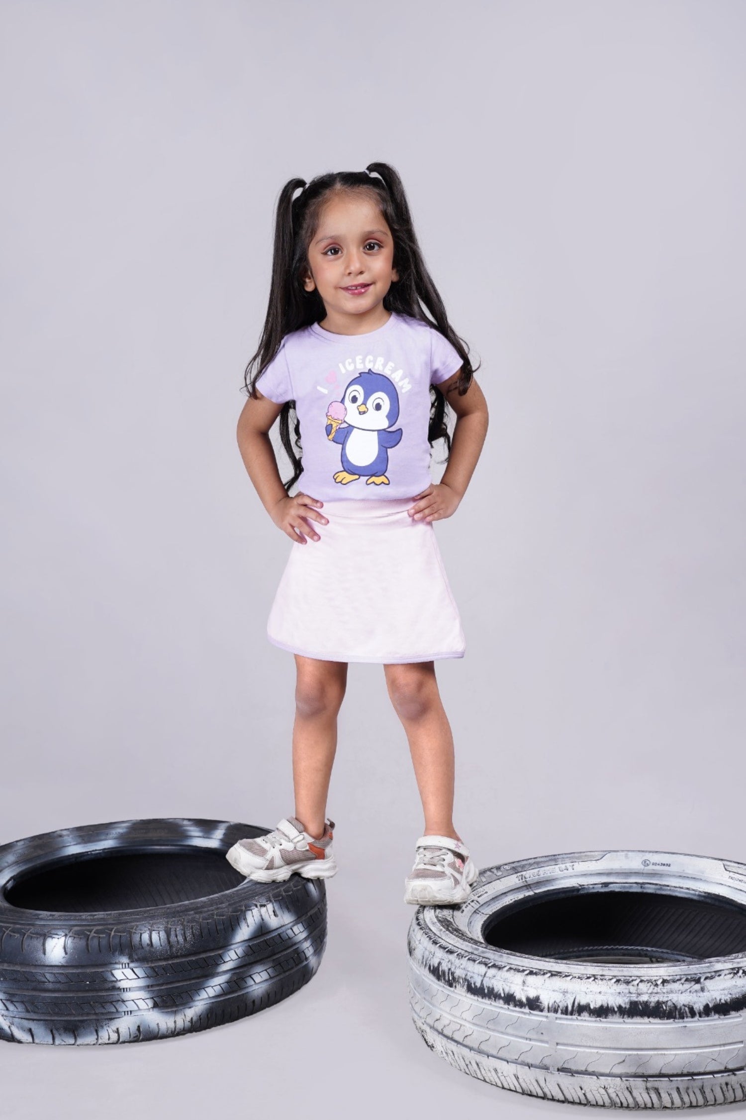I Love Icecream Skorts Set