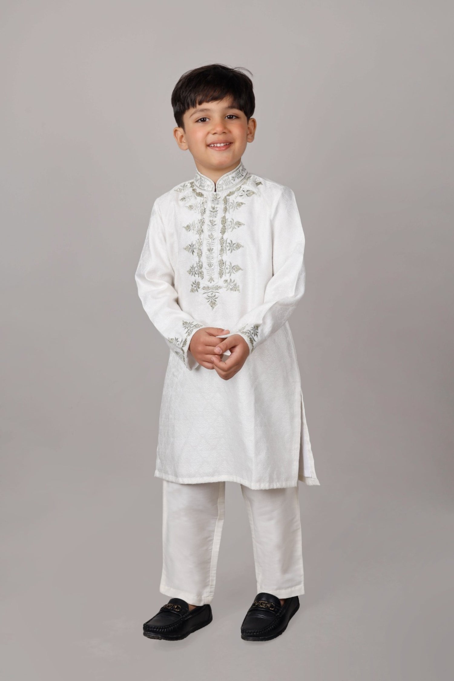 Ivory Prince Kurta set
