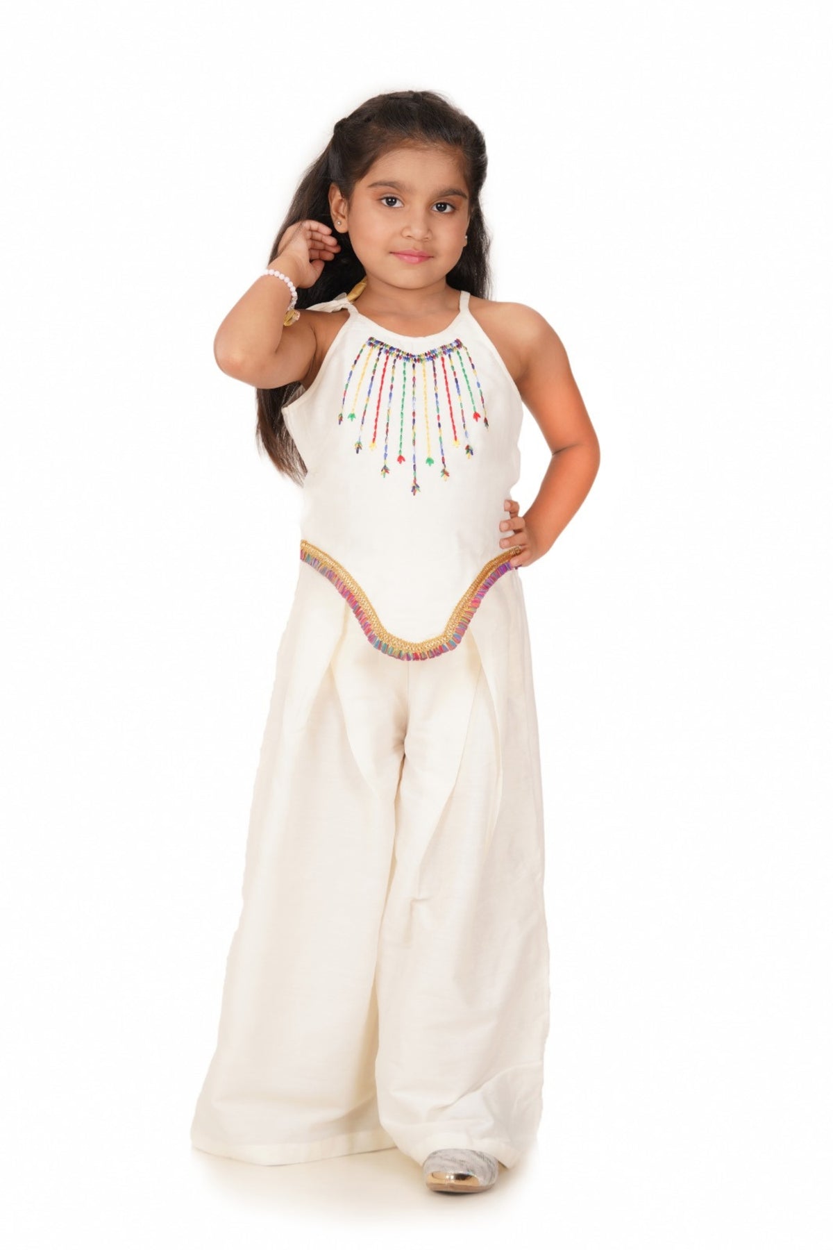 Ivory Multicolour Work Set