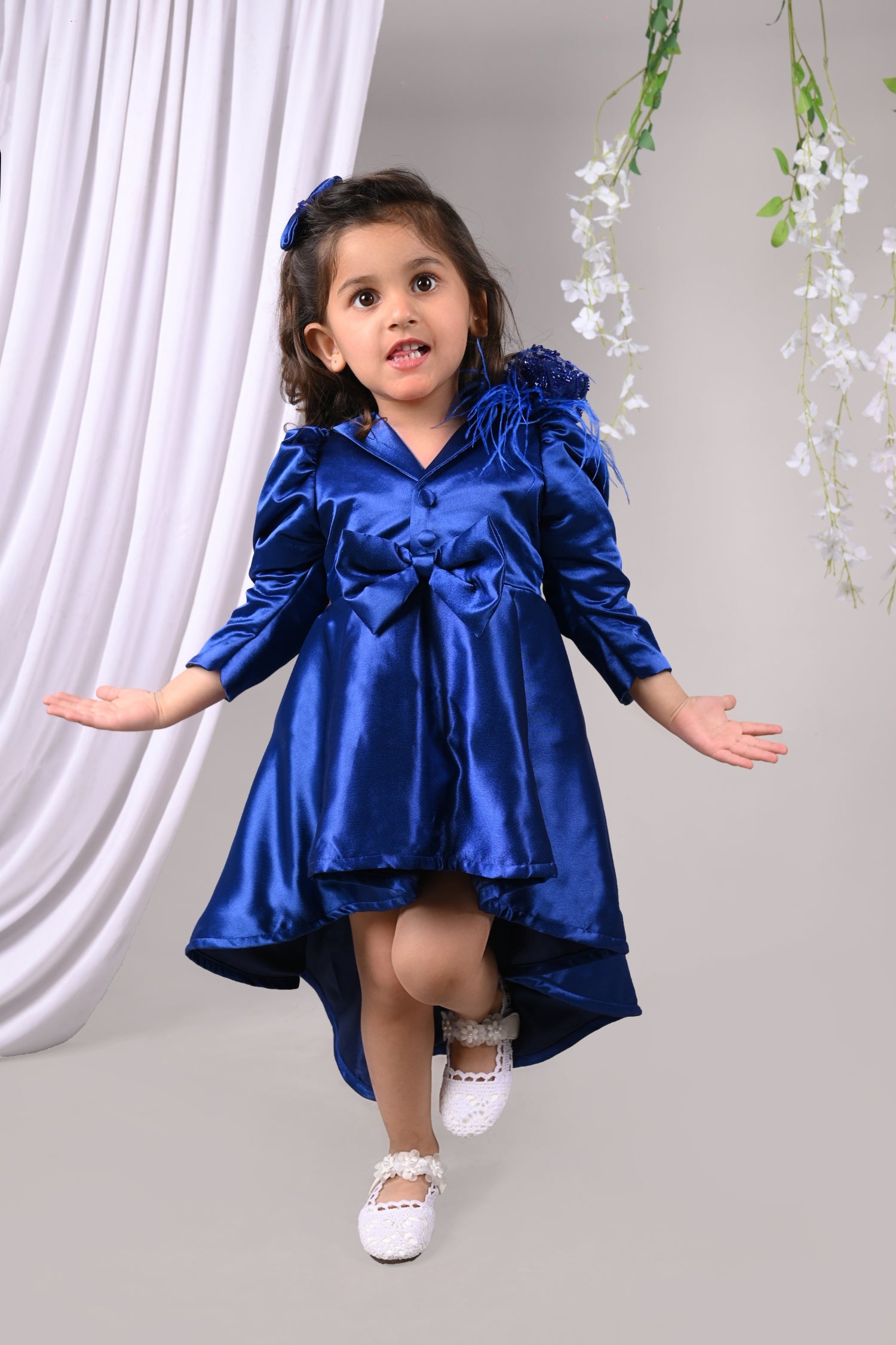 Persian Blue High Low Dress