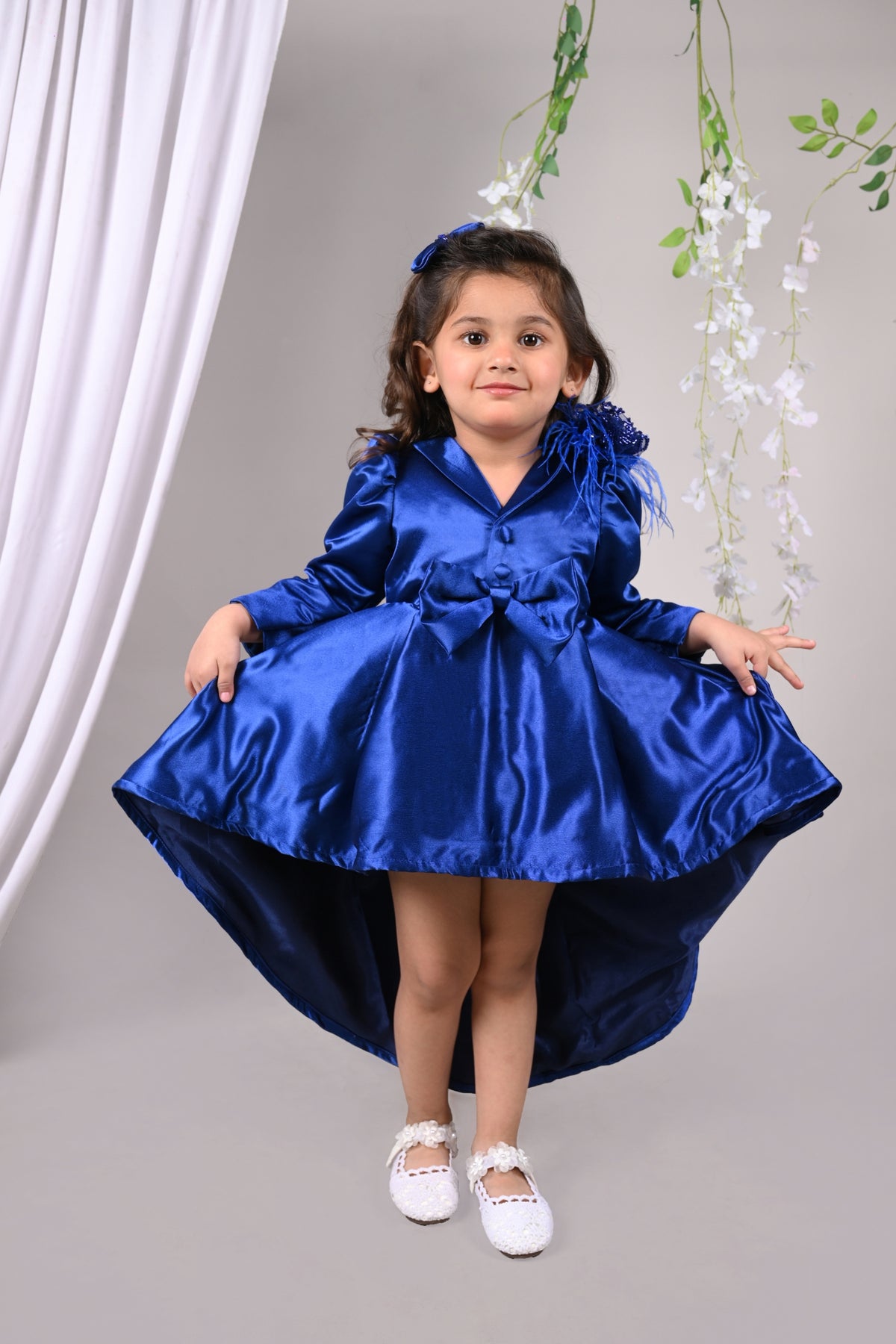 Persian Blue High Low Dress