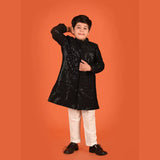 Black Flash Sherwani